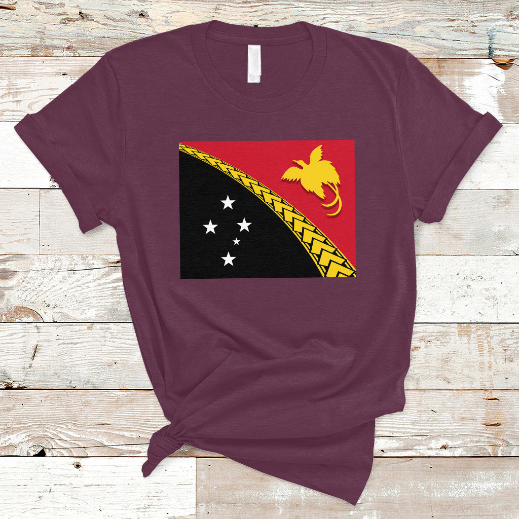 Papua New Guinea T Shirt Bird-of-Paradise PNG Special Style - Wonder Print Shop