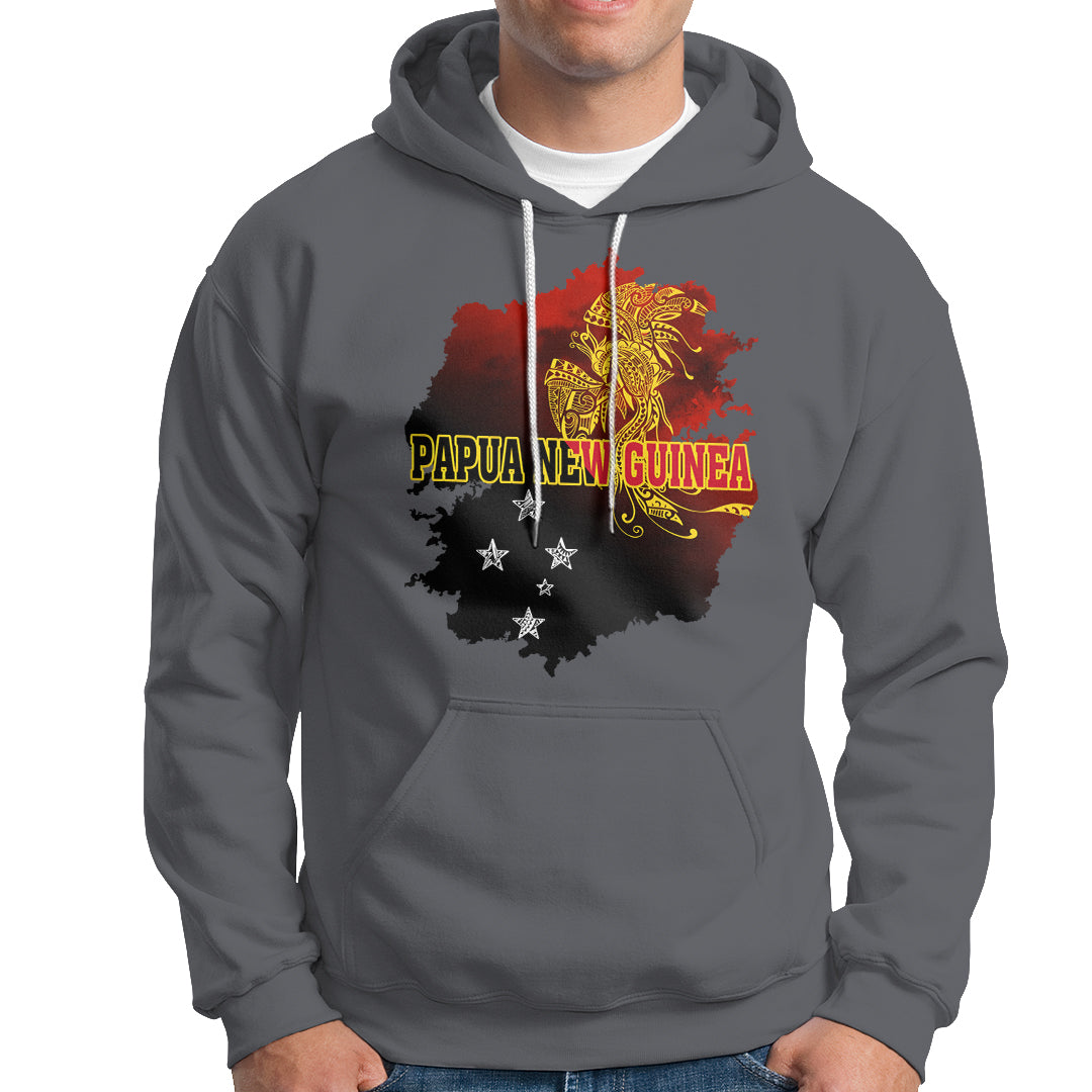 Papua New Guinea Hoodie Bird-of-Paradise PNG Flag - Wonder Print Shop
