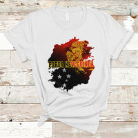 Papua New Guinea T Shirt Bird-of-Paradise PNG Flag - Wonder Print Shop