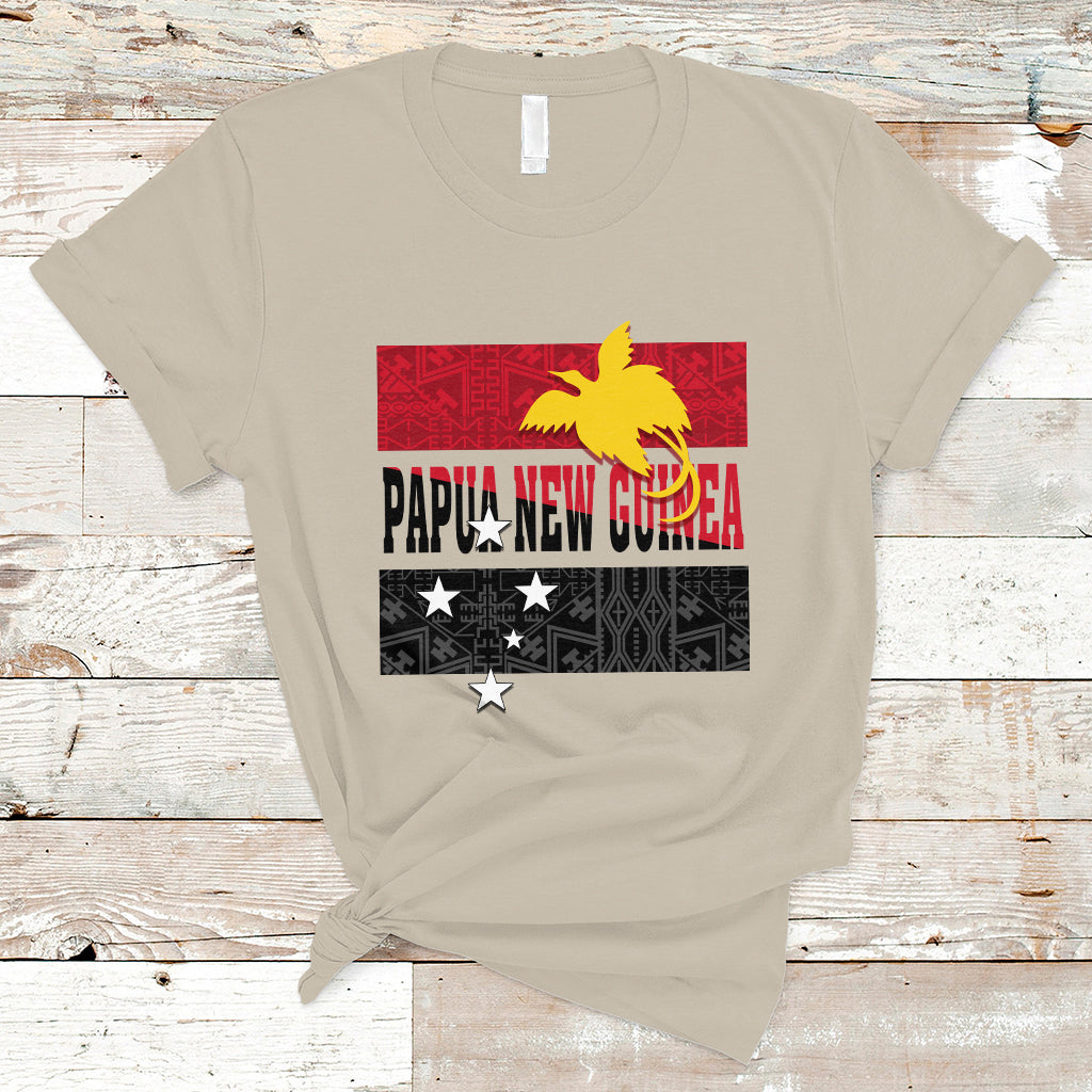 Papua New Guinea T Shirt Motuan Style - Wonder Print Shop