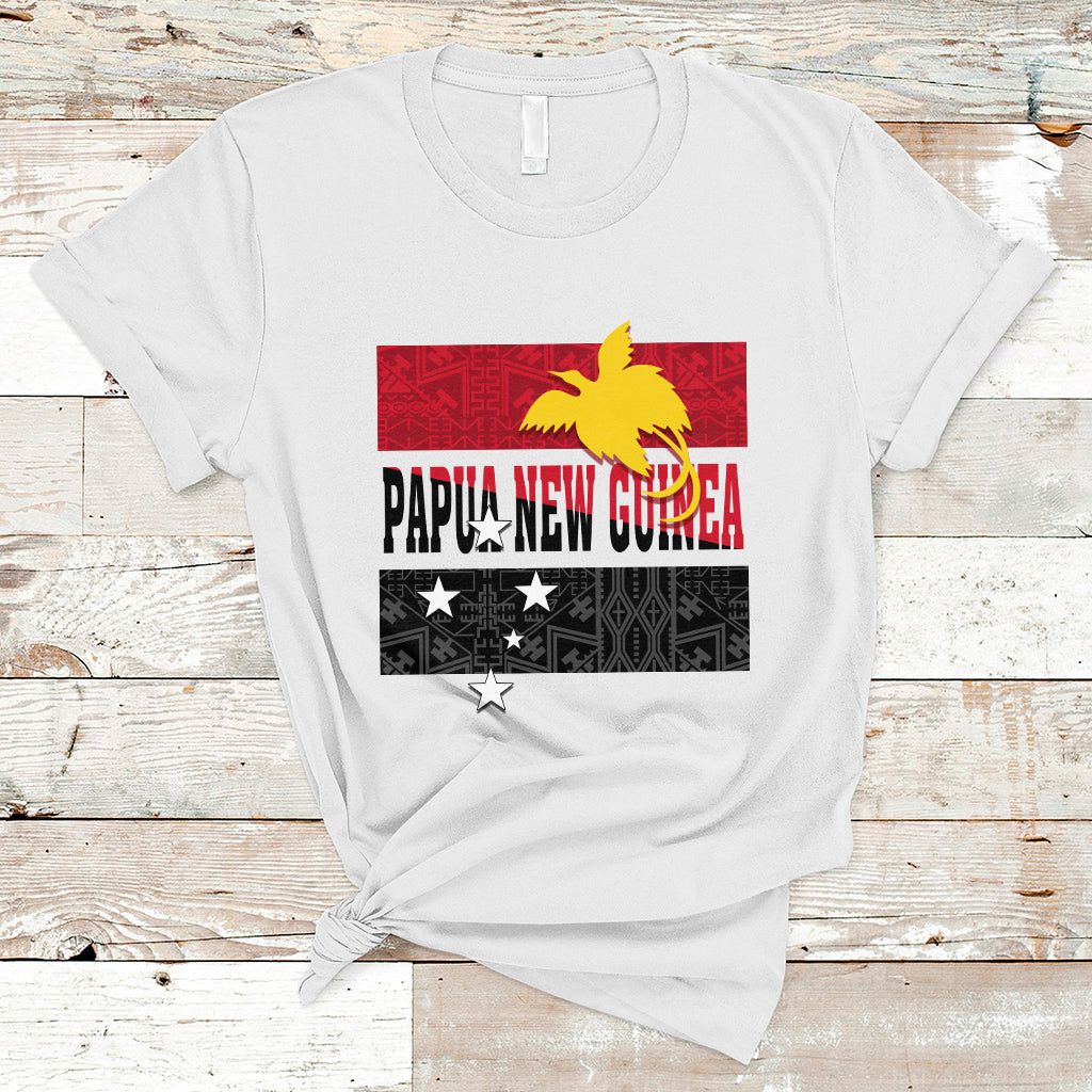 Papua New Guinea T Shirt Motuan Style - Wonder Print Shop