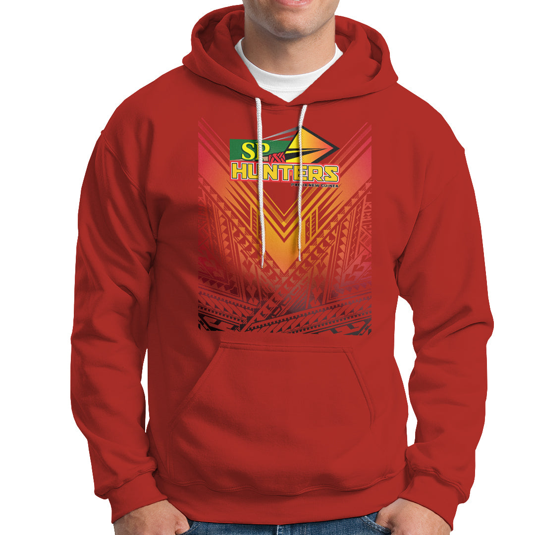 Papua New Guinea Rugby Hoodie PNG Hunters - Wonder Print Shop