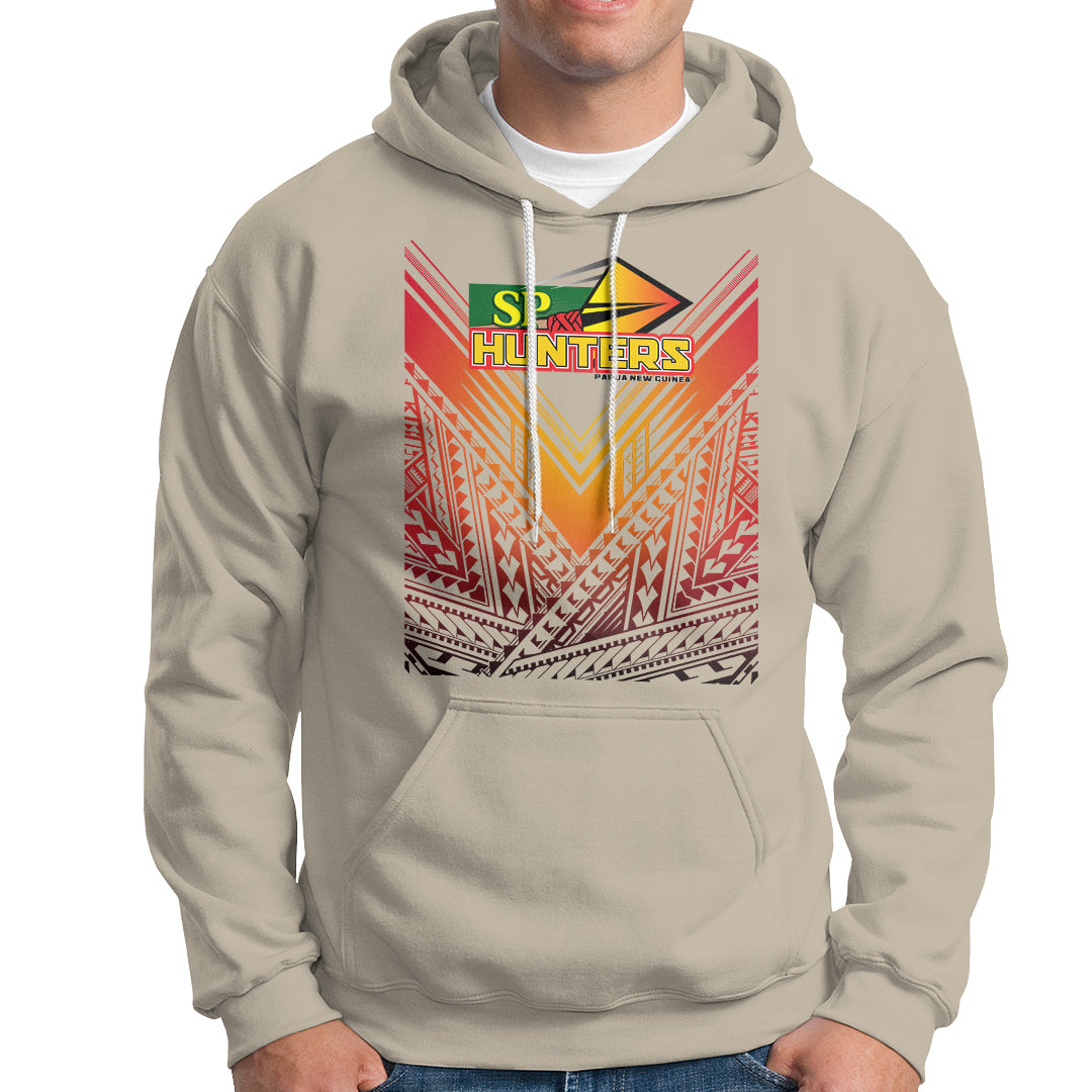 Papua New Guinea Rugby Hoodie PNG Hunters - Wonder Print Shop