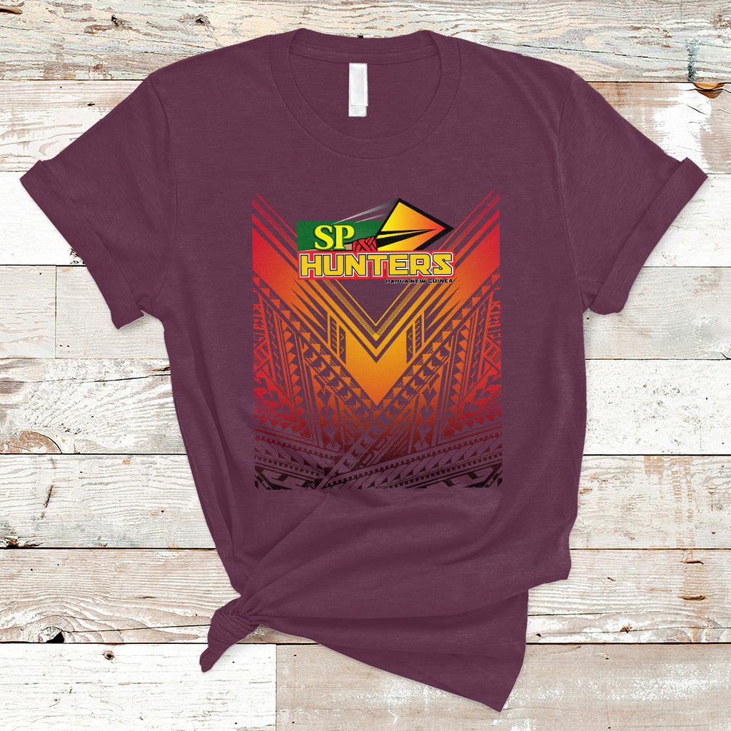 Papua New Guinea Rugby T Shirt PNG Hunters - Wonder Print Shop