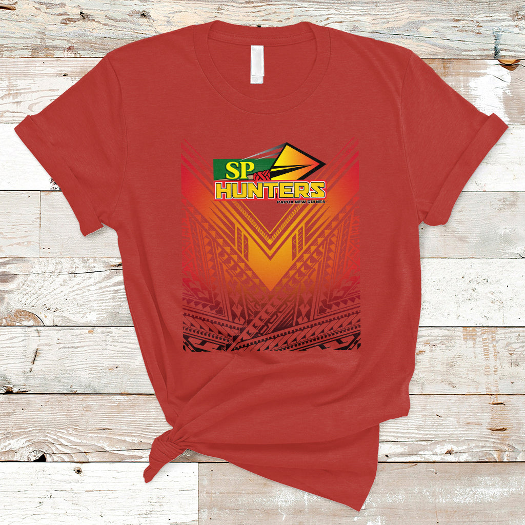 Papua New Guinea Rugby T Shirt PNG Hunters - Wonder Print Shop