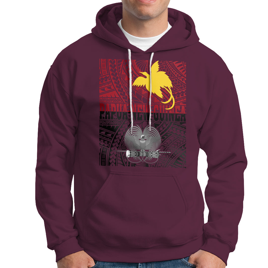 Papua New Guinea Hoodie Bird-of-Paradise PNG Emblem - Wonder Print Shop
