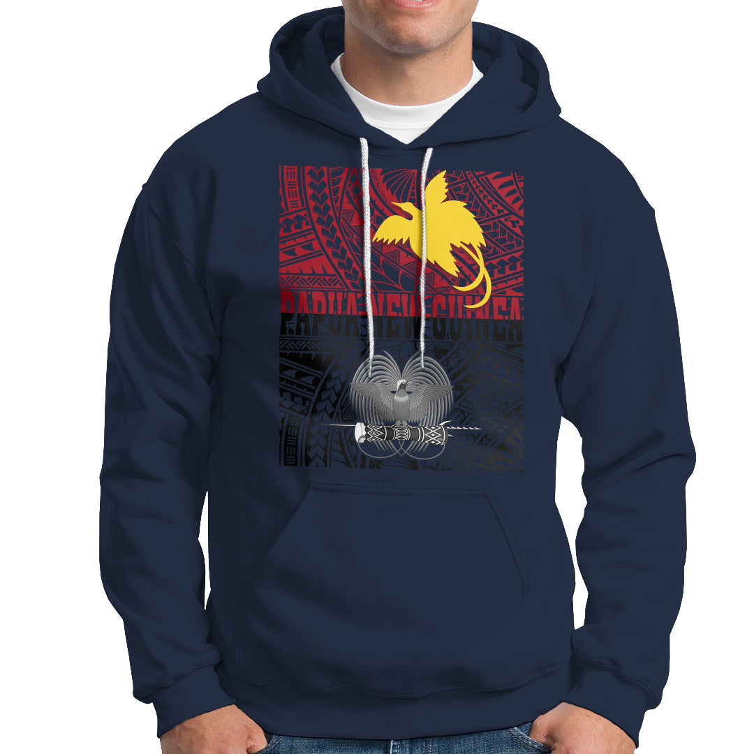 Papua New Guinea Hoodie Bird-of-Paradise PNG Emblem - Wonder Print Shop