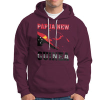 Papua New Guinea Hoodie PNG Map Mix Flag Color - Wonder Print Shop