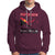 Papua New Guinea Hoodie PNG Map Mix Flag Color - Wonder Print Shop