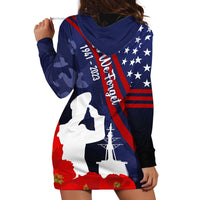 Pearl Harbor Remembrance Day Hoodie Dress Poppy Mix Style - Wonder Print Shop