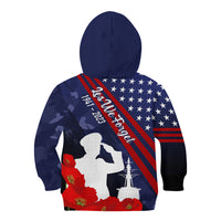 Pearl Harbor Remembrance Day Kid Hoodie Poppy Mix Style - Wonder Print Shop