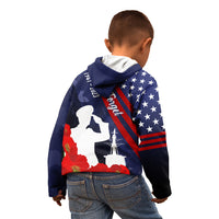 Pearl Harbor Remembrance Day Kid Hoodie Poppy Mix Style - Wonder Print Shop