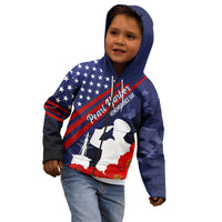 Pearl Harbor Remembrance Day Kid Hoodie Poppy Mix Style - Wonder Print Shop