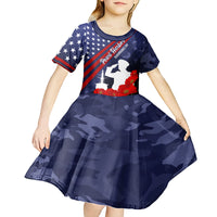 Pearl Harbor Remembrance Day Kid Short Sleeve Dress Poppy Mix Style - Wonder Print Shop