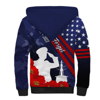 Pearl Harbor Remembrance Day Sherpa Hoodie Poppy Mix Style - Wonder Print Shop