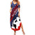 Pearl Harbor Remembrance Day Summer Maxi Dress Poppy Mix Style - Wonder Print Shop