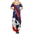 Pearl Harbor Remembrance Day Summer Maxi Dress Poppy Mix Style - Wonder Print Shop