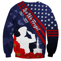 Pearl Harbor Remembrance Day Sweatshirt Poppy Mix Style - Wonder Print Shop