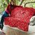 Wales Rugby Personalised Quilt Heraldic Dragon Basic Red - Wonder Print Shop