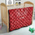 Wales Rugby Personalised Quilt Heraldic Dragon Basic Red - Wonder Print Shop