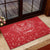Wales Rugby Personalised Rubber Doormat Heraldic Dragon Basic Red - Wonder Print Shop