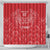 Wales Rugby Personalised Shower Curtain Heraldic Dragon Basic Red - Wonder Print Shop