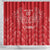 Wales Rugby Personalised Shower Curtain Heraldic Dragon Basic Red - Wonder Print Shop