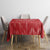 Wales Rugby Personalised Tablecloth Heraldic Dragon Basic Red - Wonder Print Shop