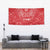 Wales Rugby Personalised Tapestry Heraldic Dragon Basic Red - Wonder Print Shop