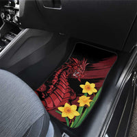 Wales Cymru Am Byth Car Mats Dragon & Daffodil