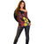 Wales Cymru Am Byth Off Shoulder Sweater Dragon & Daffodil - Wonder Print Shop