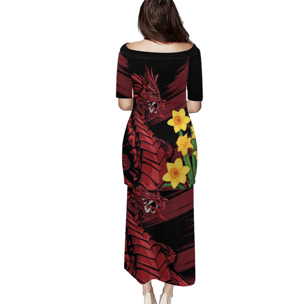 Wales Cymru Am Byth Puletasi Dragon & Daffodil - Wonder Print Shop