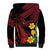 Wales Cymru Am Byth Sherpa Hoodie Dragon & Daffodil - Wonder Print Shop
