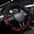Wales Cymru Am Byth Steering Wheel Cover Dragon & Daffodil - Wonder Print Shop