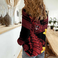 Wales Cymru Am Byth Women Casual Shirt Dragon & Daffodil - Wonder Print Shop