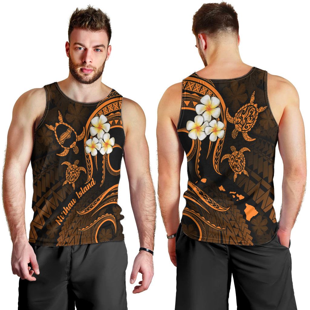 hawaii-men-tank-top-niihau-islands-polynesian-sunset-plumeria-gold-vibe