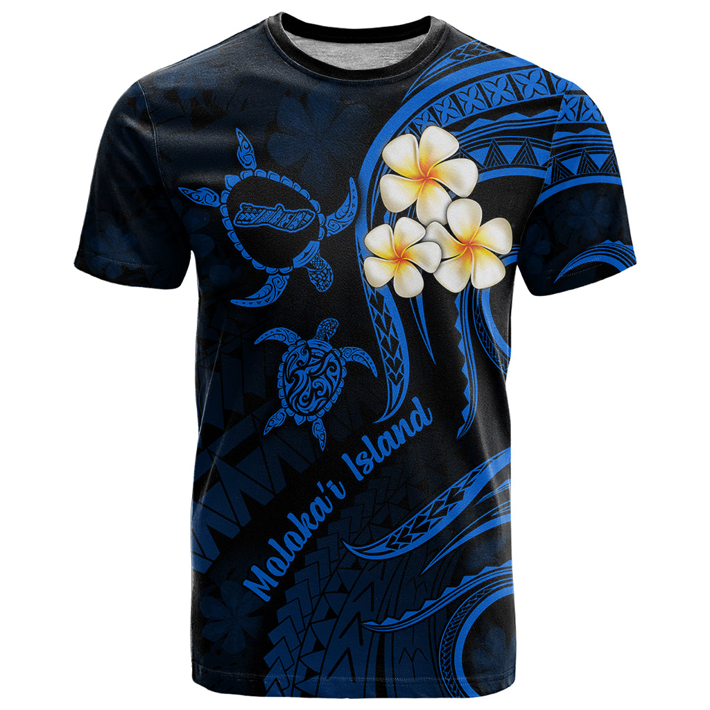Hawaii T Shirt Molokai Islands Polynesian Sunset Plumeria Blue Vibe - Wonder Print Shop