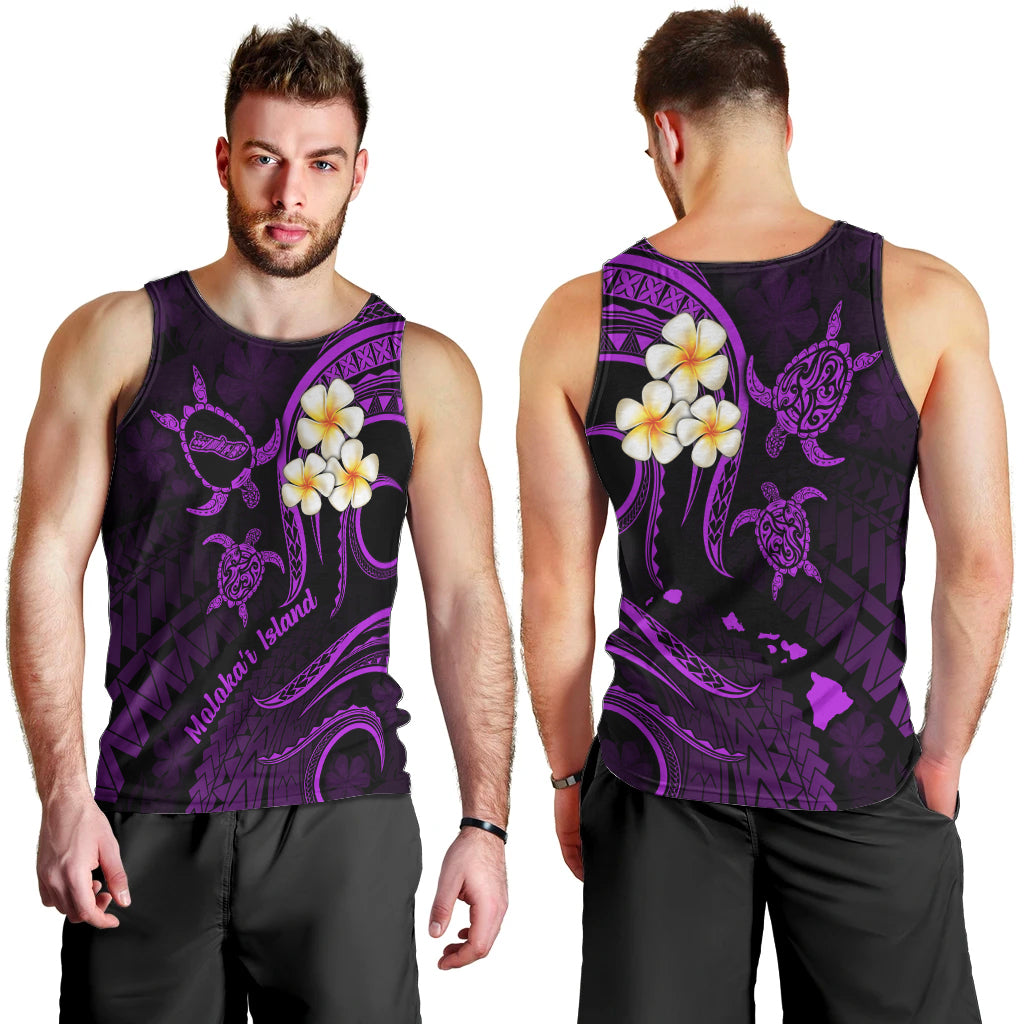 polynesian-hawaii-men-tank-top-molokai-islands-with-pacific-plumeria-purple-vibe
