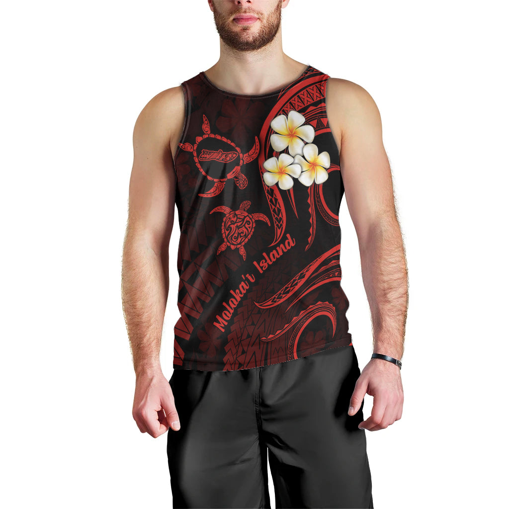 polynesian-hawaii-men-tank-top-molokai-islands-with-pacific-plumeria-red-vibe