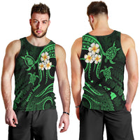 hawaii-men-tank-top-lanai-islands-polynesian-sunset-plumeria-green-vibe