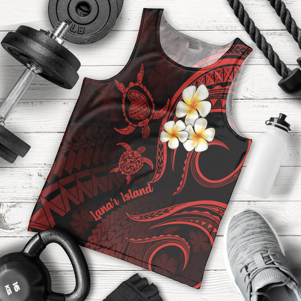 polynesian-hawaii-men-tank-top-lanai-islands-with-pacific-plumeria-red-vibe