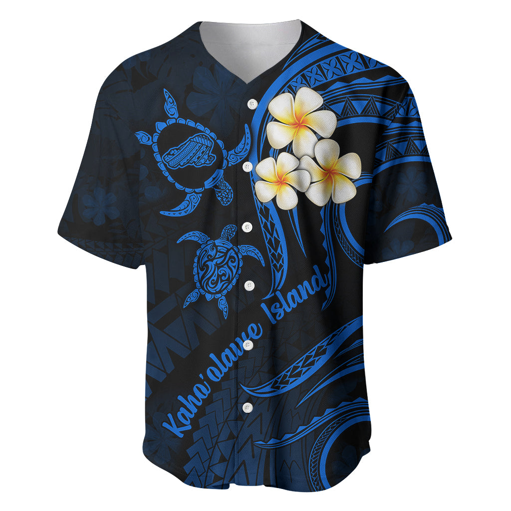 Hawaii Baseball Jersey Kahoolawe Islands Polynesian Sunset Plumeria LT9 - Wonder Print Shop