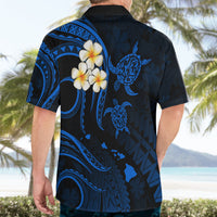 Hawaii Hawaiian Shirt Kahoolawe Islands Polynesian Sunset Plumeria - Wonder Print Shop