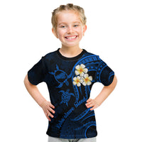 Hawaii Kid T Shirt Kahoolawe Islands Polynesian Sunset Plumeria - Wonder Print Shop