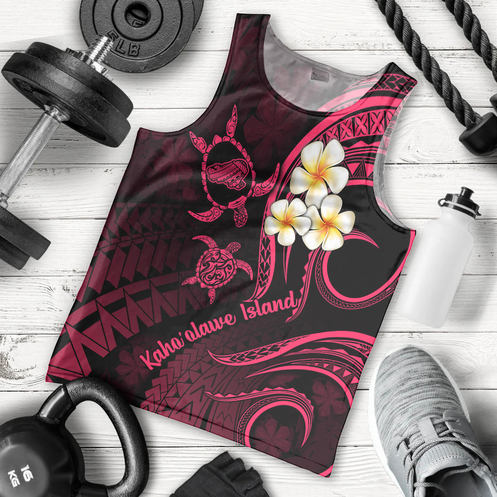hawaii-men-tank-top-kahoolawe-islands-polynesian-sunset-plumeria-pink-vibe