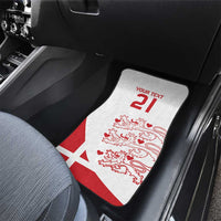 Custom Denmark Football Car Mats Come On Danish Dynamite LT9 - Wonder Print Shop