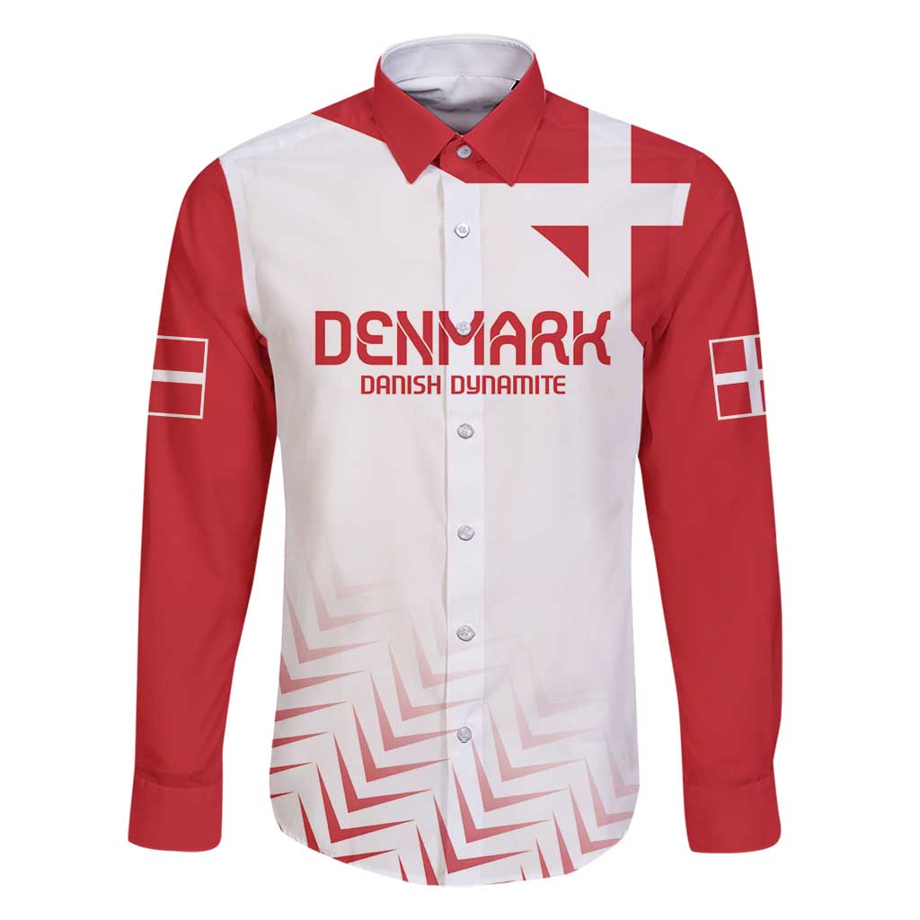 Custom Denmark Football Family Matching Tank Maxi Dress and Hawaiian Shirt Come On Danish Dynamite - Wonder Print Shop