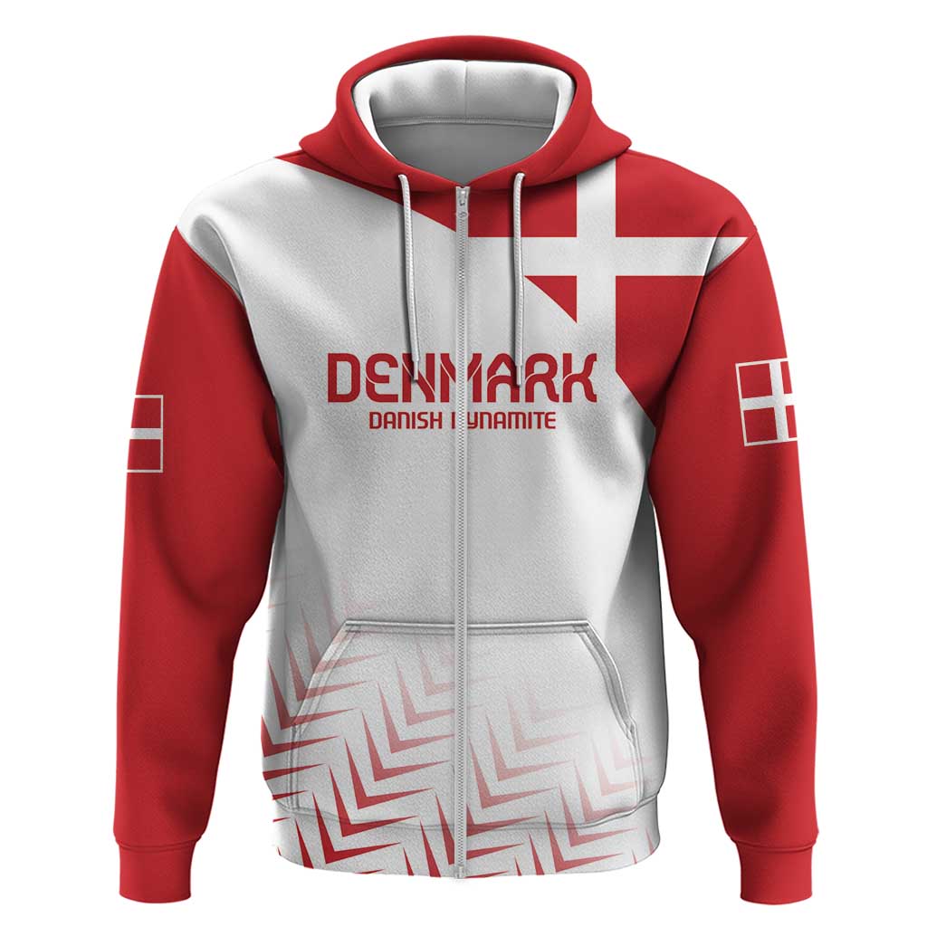 Custom Denmark Football Hoodie Come On Danish Dynamite - Wonder Print Shop