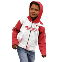 Custom Denmark Football Kid Hoodie Come On Danish Dynamite - Wonder Print Shop