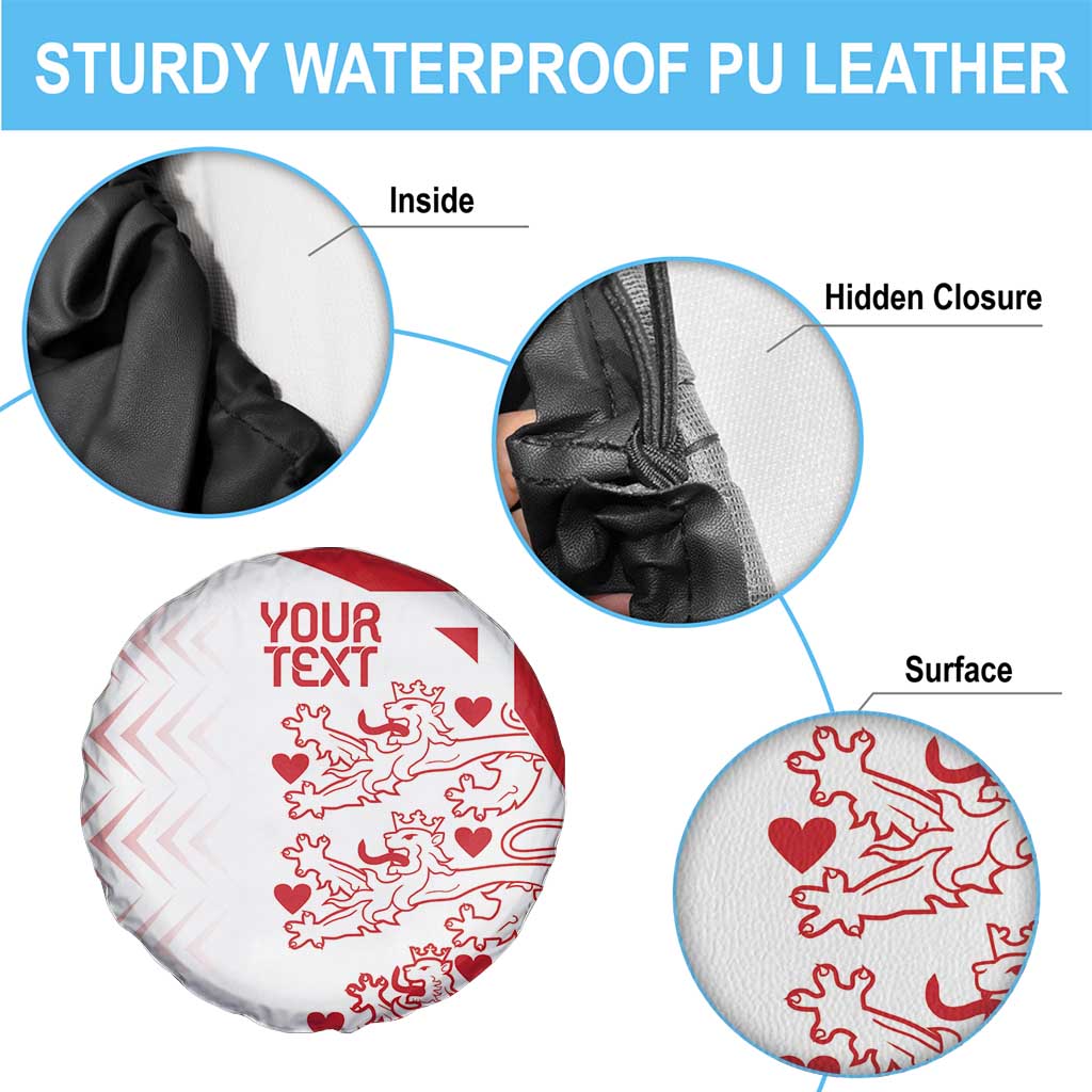 Custom Denmark Football Spare Tire Cover Come On Danish Dynamite - Wonder Print Shop